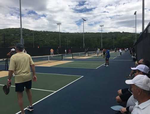 Pickle Ball Outdoors