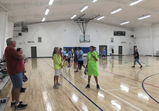 Pickle Ball indoors